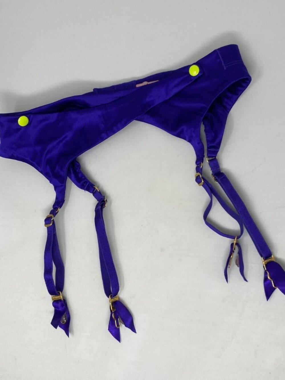 Agent Provocateur Janet Purple Suspender AP3 Medium
